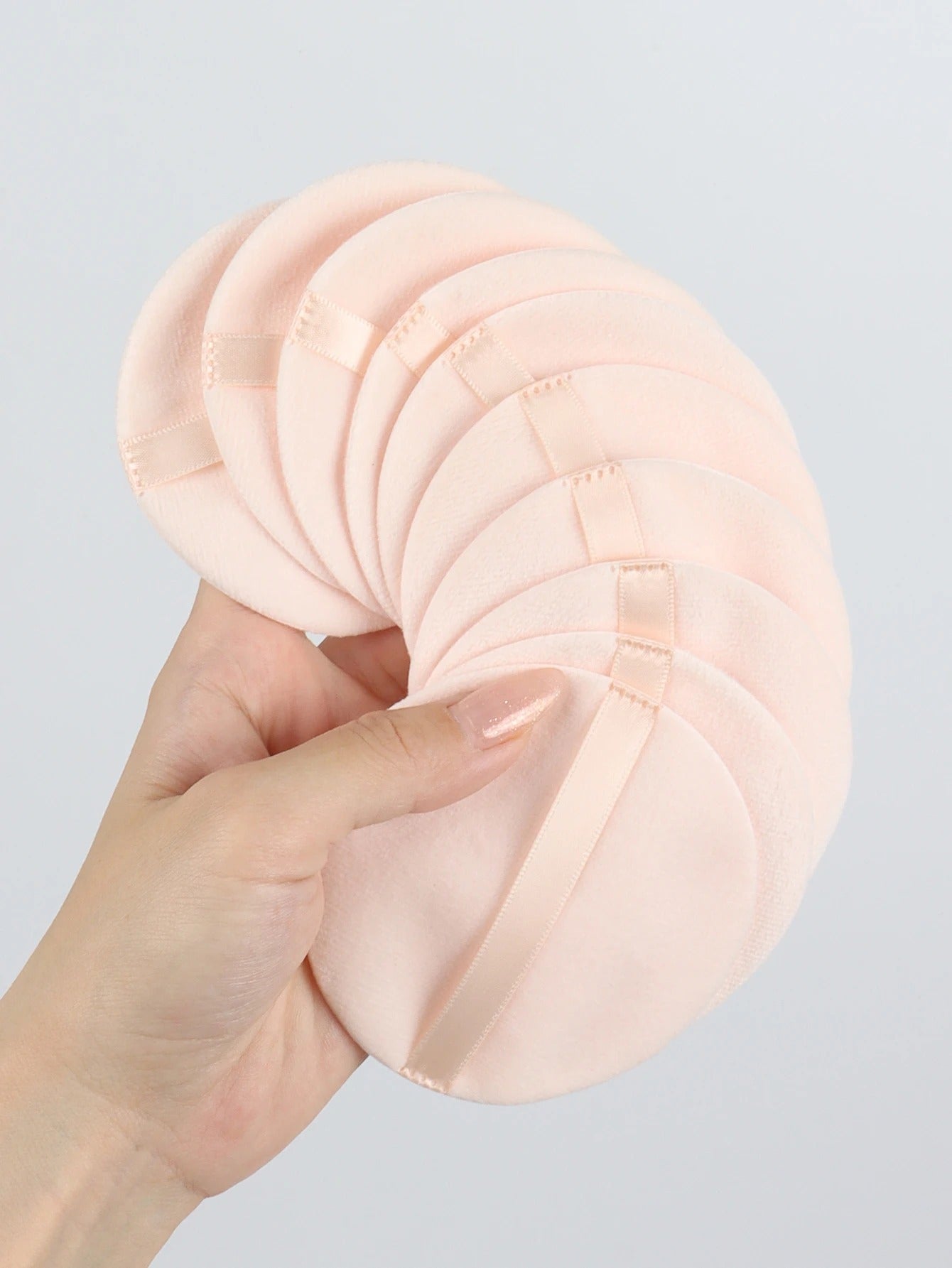 Bandage Makeup Remover Pad Pack of 10 Pieces Reusable Makeup Remover Pad Suitable for All Skin Types.