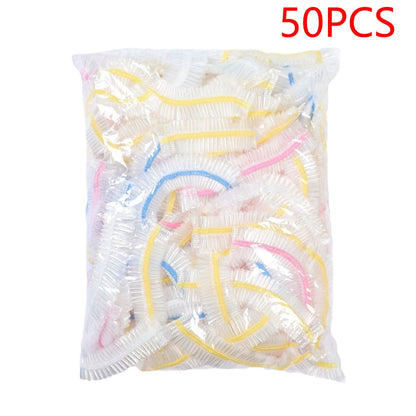 Disposable Food Cover Bag Wrap Plastic Bag Elastic Food Bowl Protective Covers Fruit Vegetable Storage Bag Fresh Keeping Bags